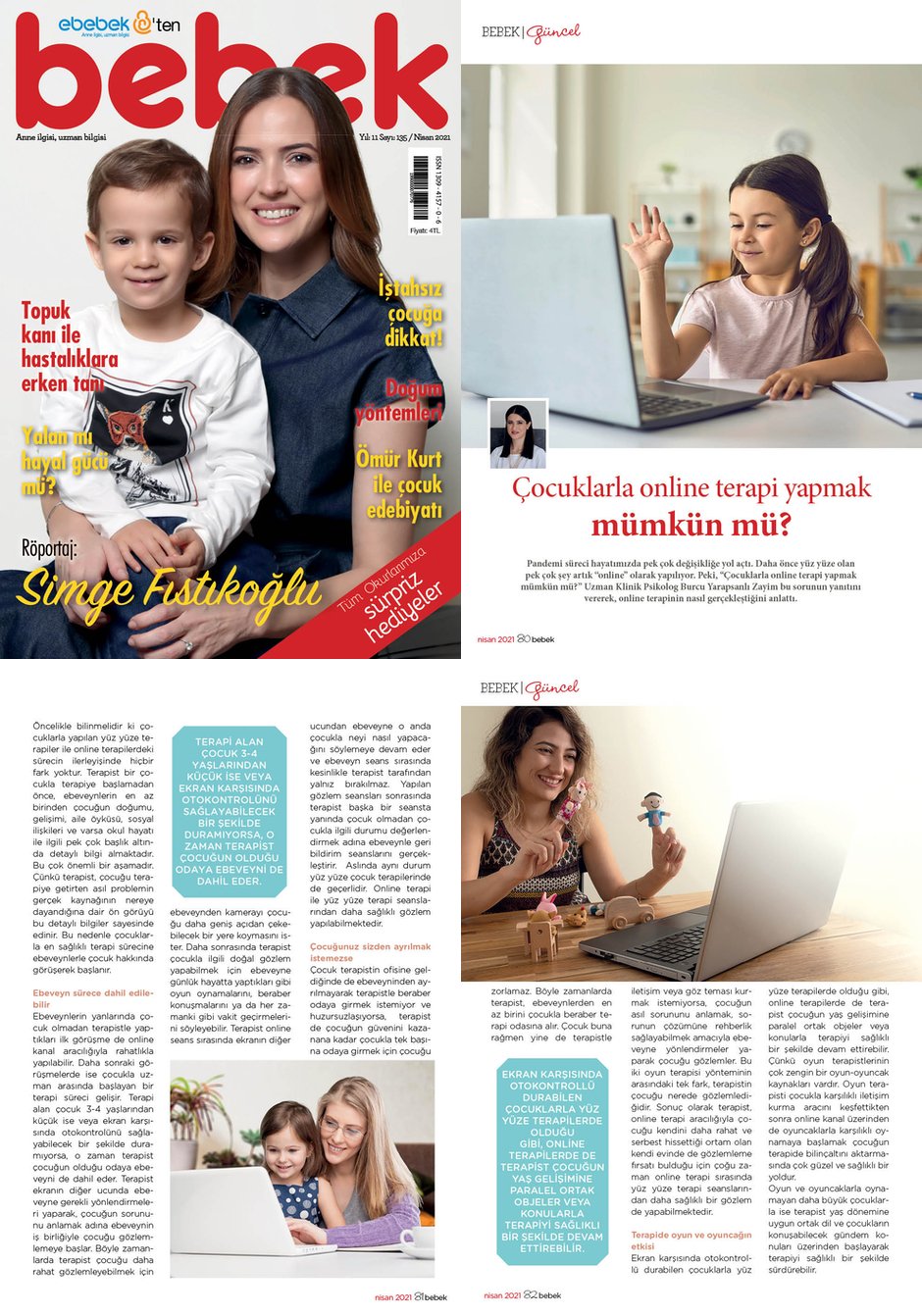 EBebek Nisan 2021 Sayısı